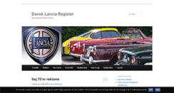 Desktop Screenshot of lanciaklub.dk